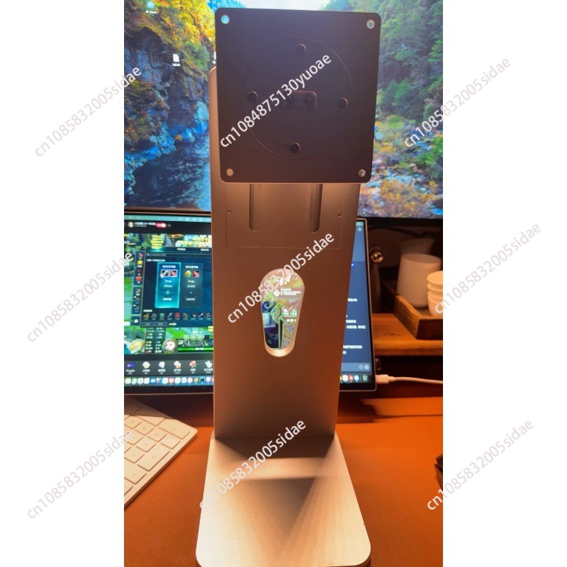 Adjustable Monitor Mount - Wspornik monitora z aluminium, VESA 100x100mm,