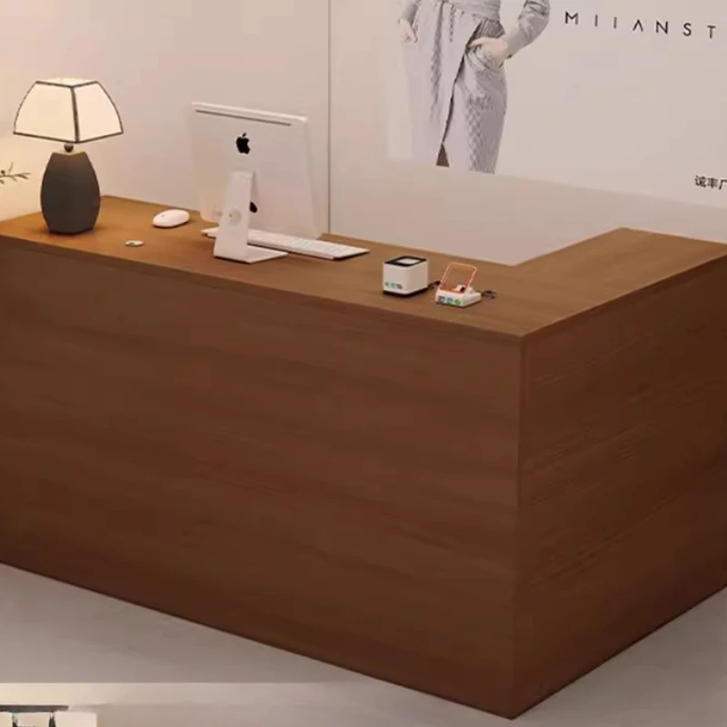 Office Furniture Rental - Biurka recepcyjne zakrzywione dla dentystów, wynajem,
