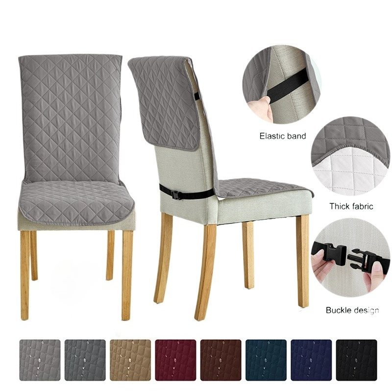 Office Furniture Dimensions - 1 szt. Pikowany pokrowiec na krzesło