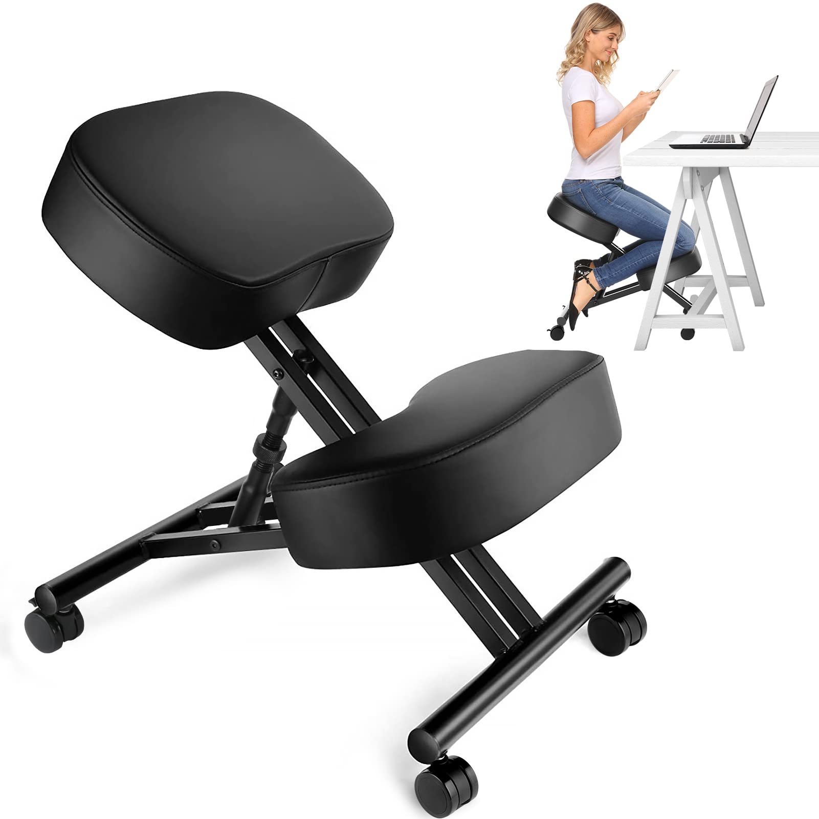 Office Furniture For Home - Ergonomiczne krzesło do klęczenia do biura,