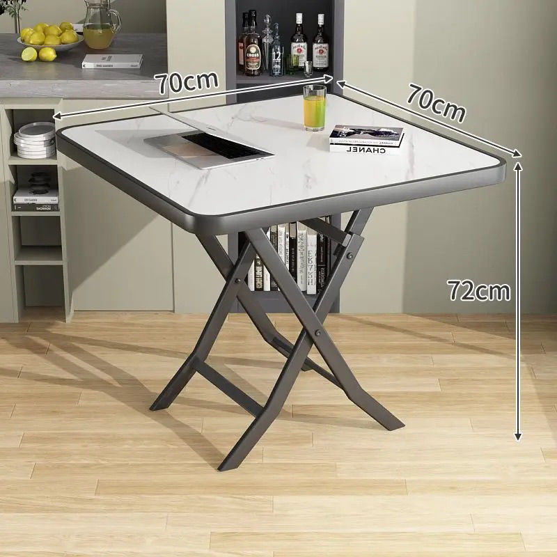 Office Furniture Rental - Przenośny stół kwadratowy do mieszkań na