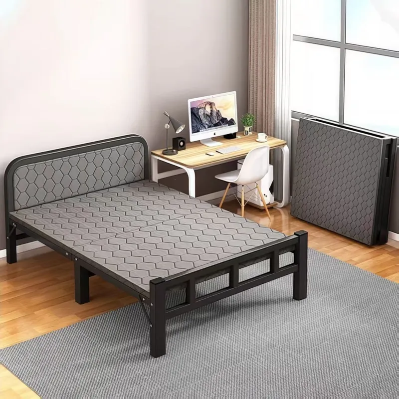 Office Furniture For Home - Składane łóżko dla dorosłych, pojedyncze, z