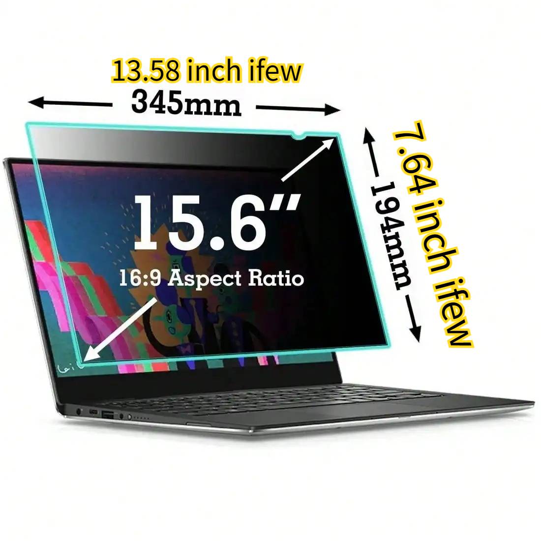 Monitor Privacy Filter - Folia ochronna na ekran laptopa, filtr