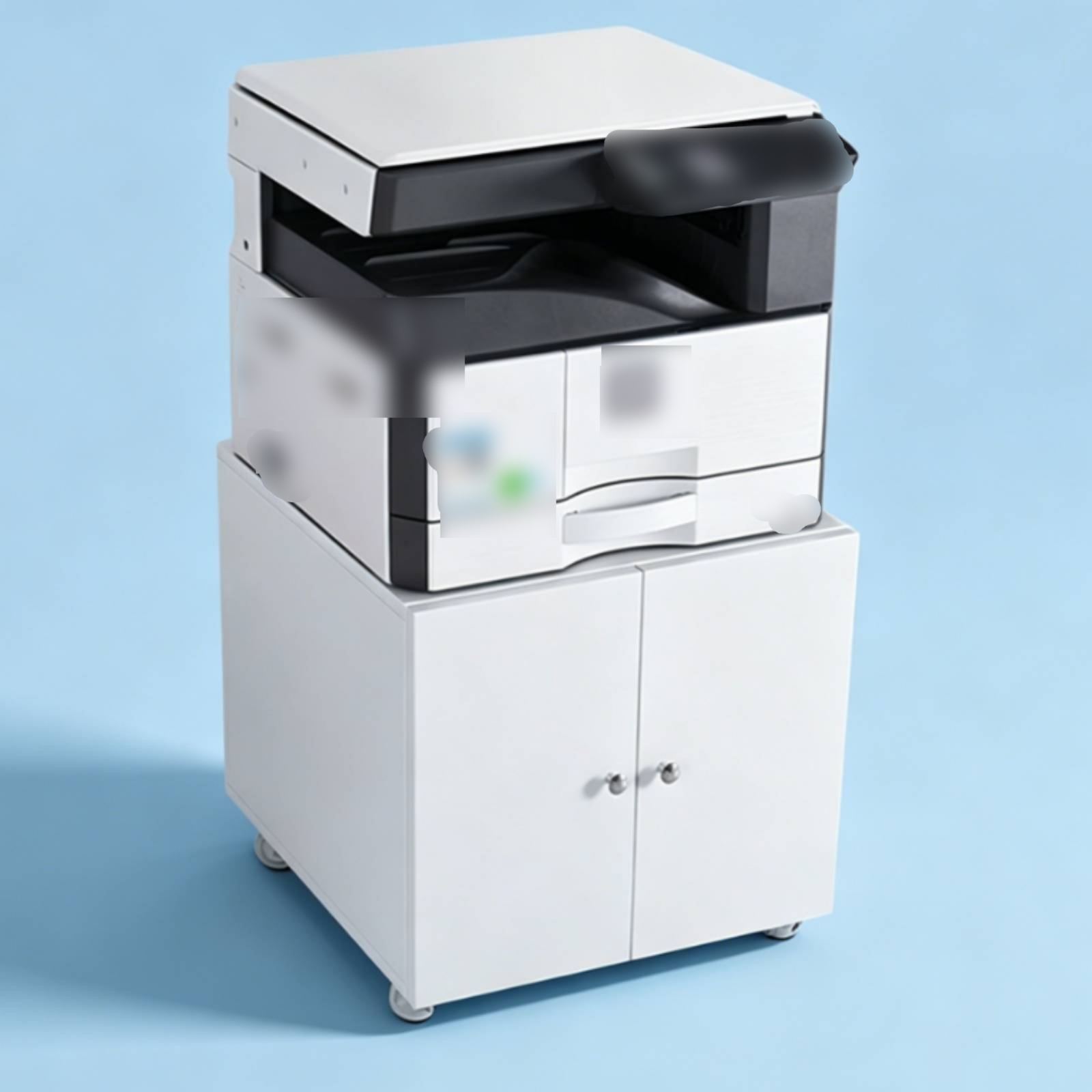 Office Furniture Cabinets - Podstawa szafki mobilnej na kółkach, szafka