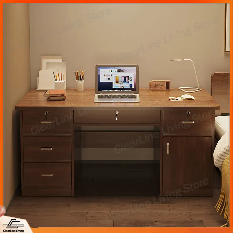 Office Furniture Rental - Biurko z litego drewna, stół do