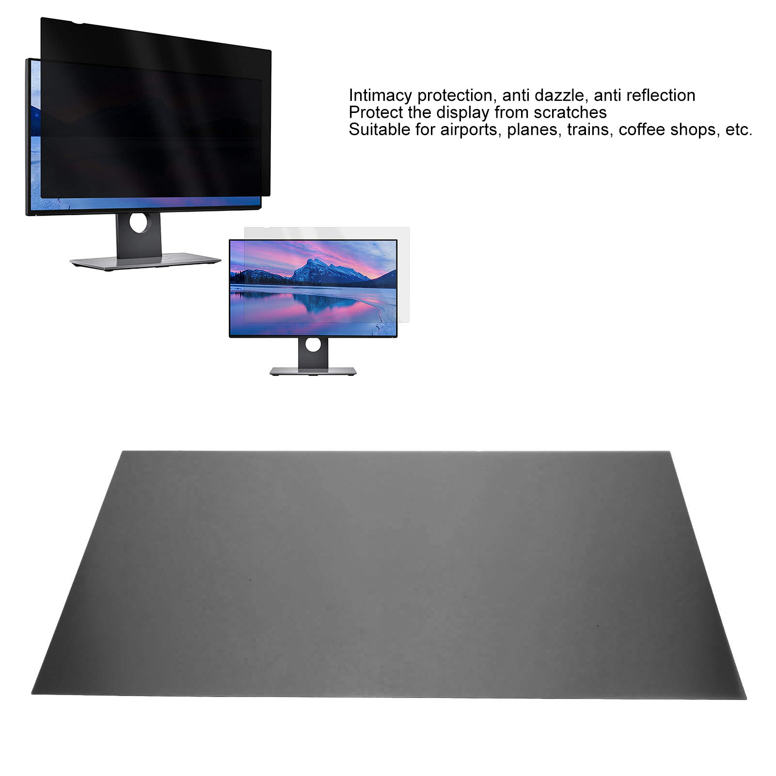 2 szt. 24-calowe filtry prywat – Monitor Privacy Filter recenzja i cena