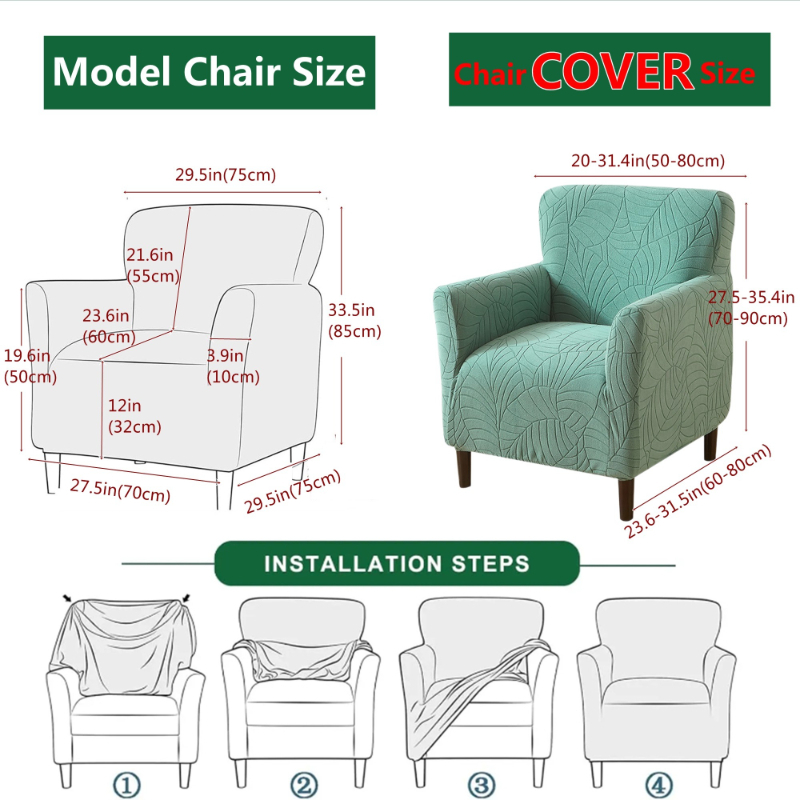 Pokrowiec na fotel typu tub, s – Office Furniture Dimensions recenzja i cena