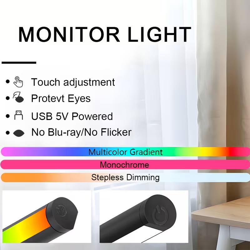 Listwa świetlna LED do monitor – Adjustable Monitor Mount recenzja i cena
