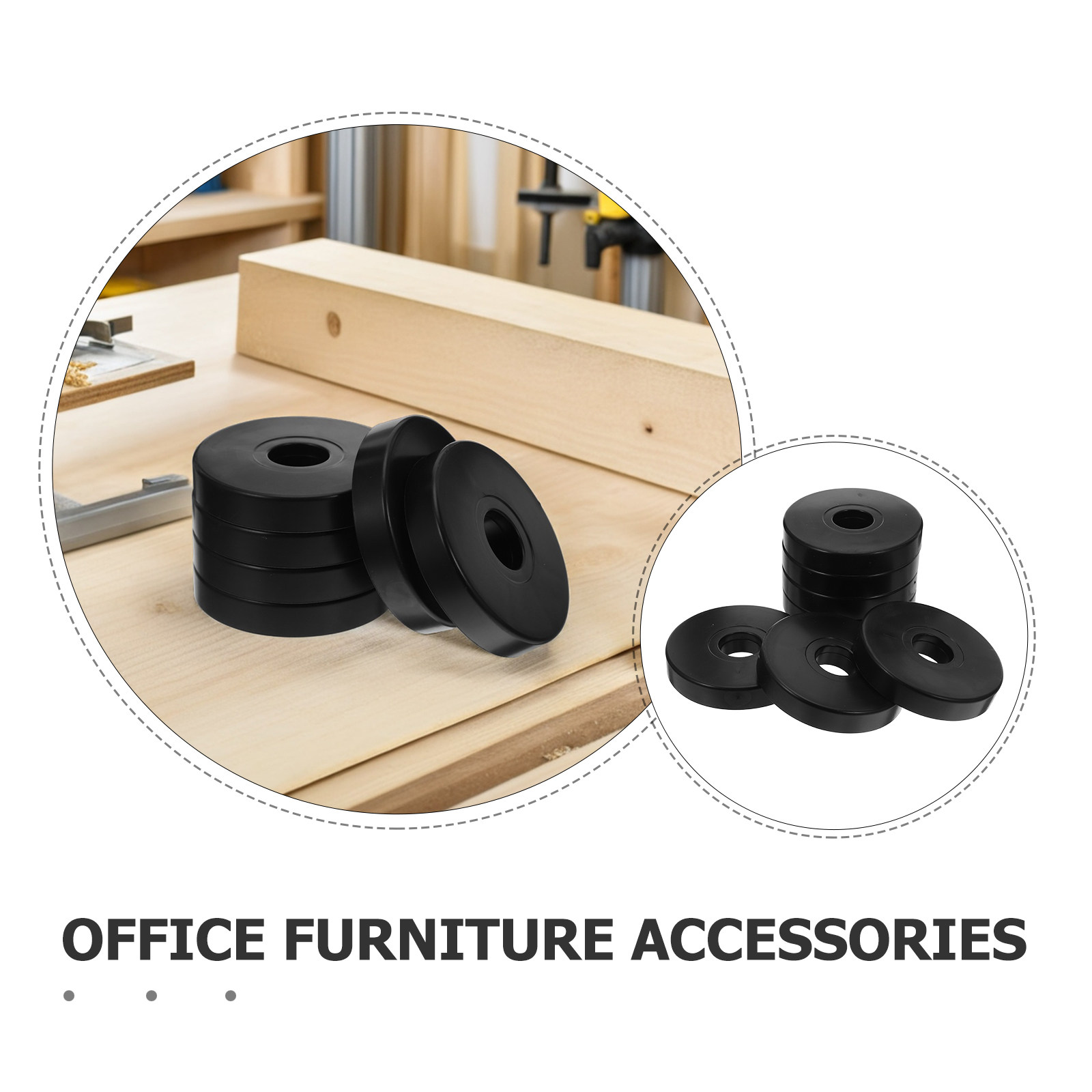 12 sztuk okrągłych podkładek p – Office Furniture For Home recenzja i cena