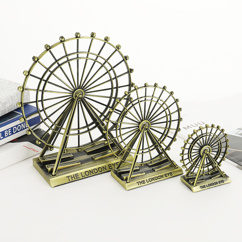 Retro figurka London Eye z met – Office Furniture London recenzja i cena