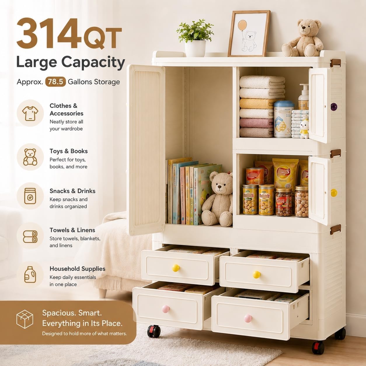 Składana szafka do przechowywa – Office Storage Cabinet recenzja i cena