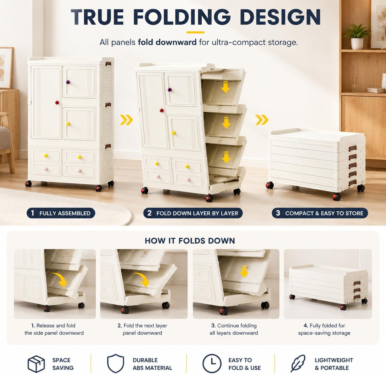 Składana szafka do przechowywa – Office Storage Cabinet recenzja i cena