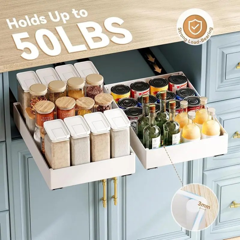 Organizer kuchenny wysuwany do – Drawer Organizer Tray recenzja i cena