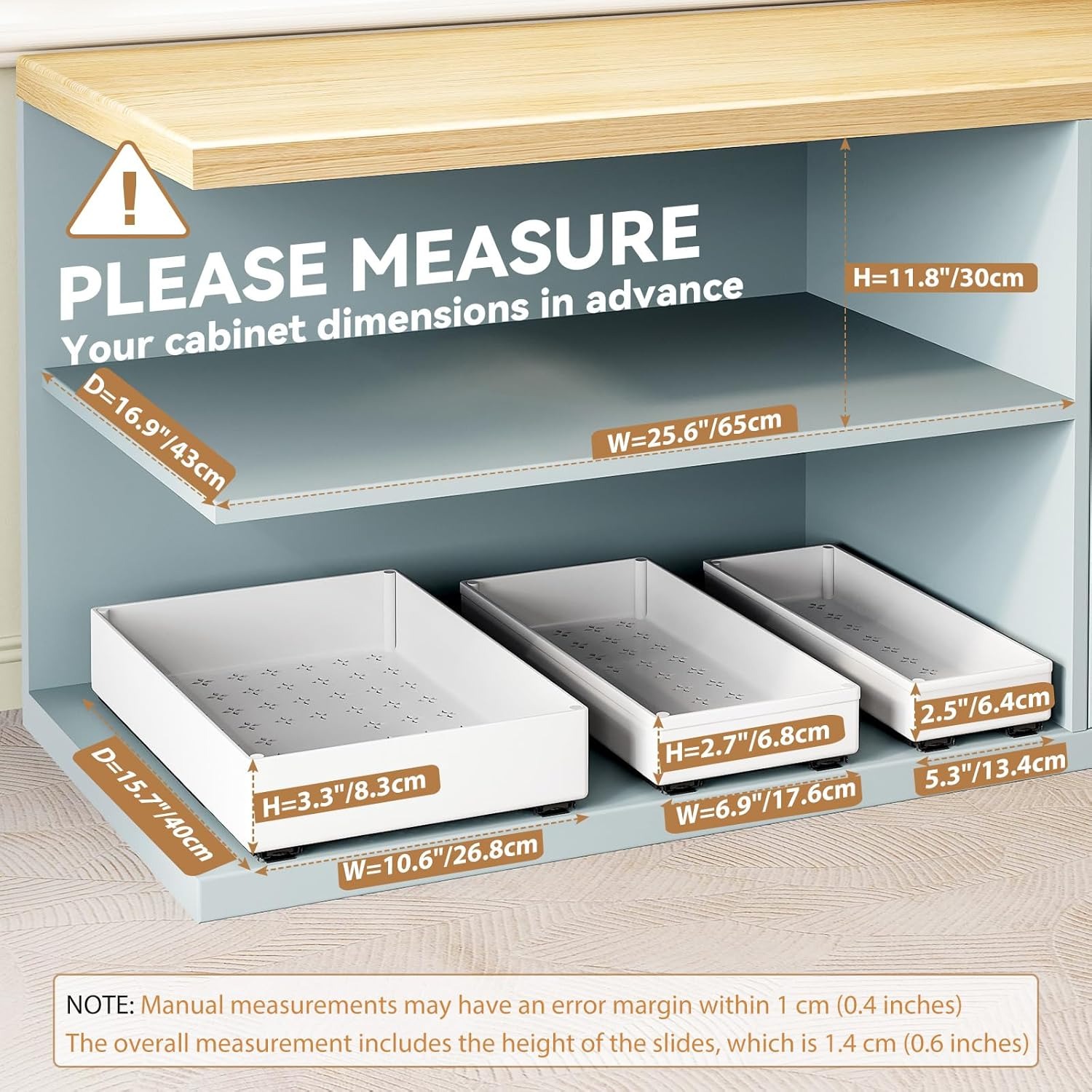 Organizer kuchenny wysuwany do – Drawer Organizer Tray recenzja i cena