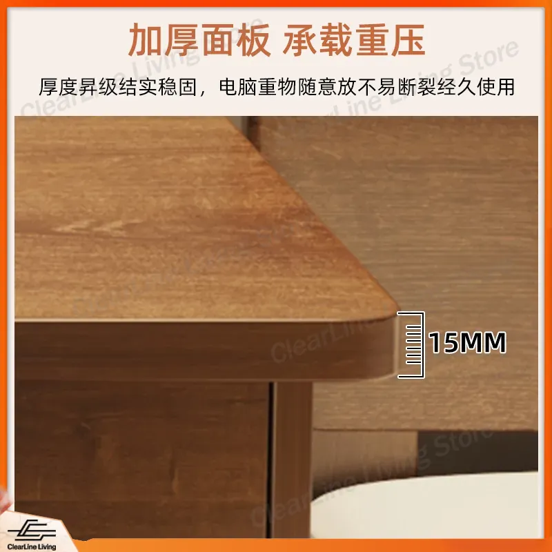 Biurko z litego drewna, stół d – Office Furniture Rental recenzja i cena