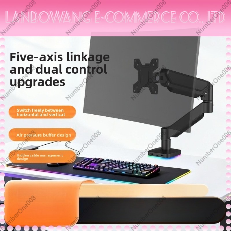 Ramię do monitora z interfejse – Adjustable Monitor Mount recenzja i cena