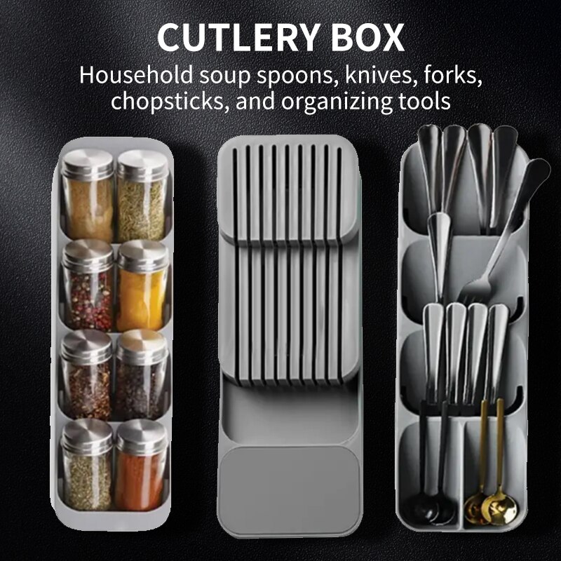 Szuflada kuchenna sztućce taca – Drawer Organizer Tray recenzja i cena