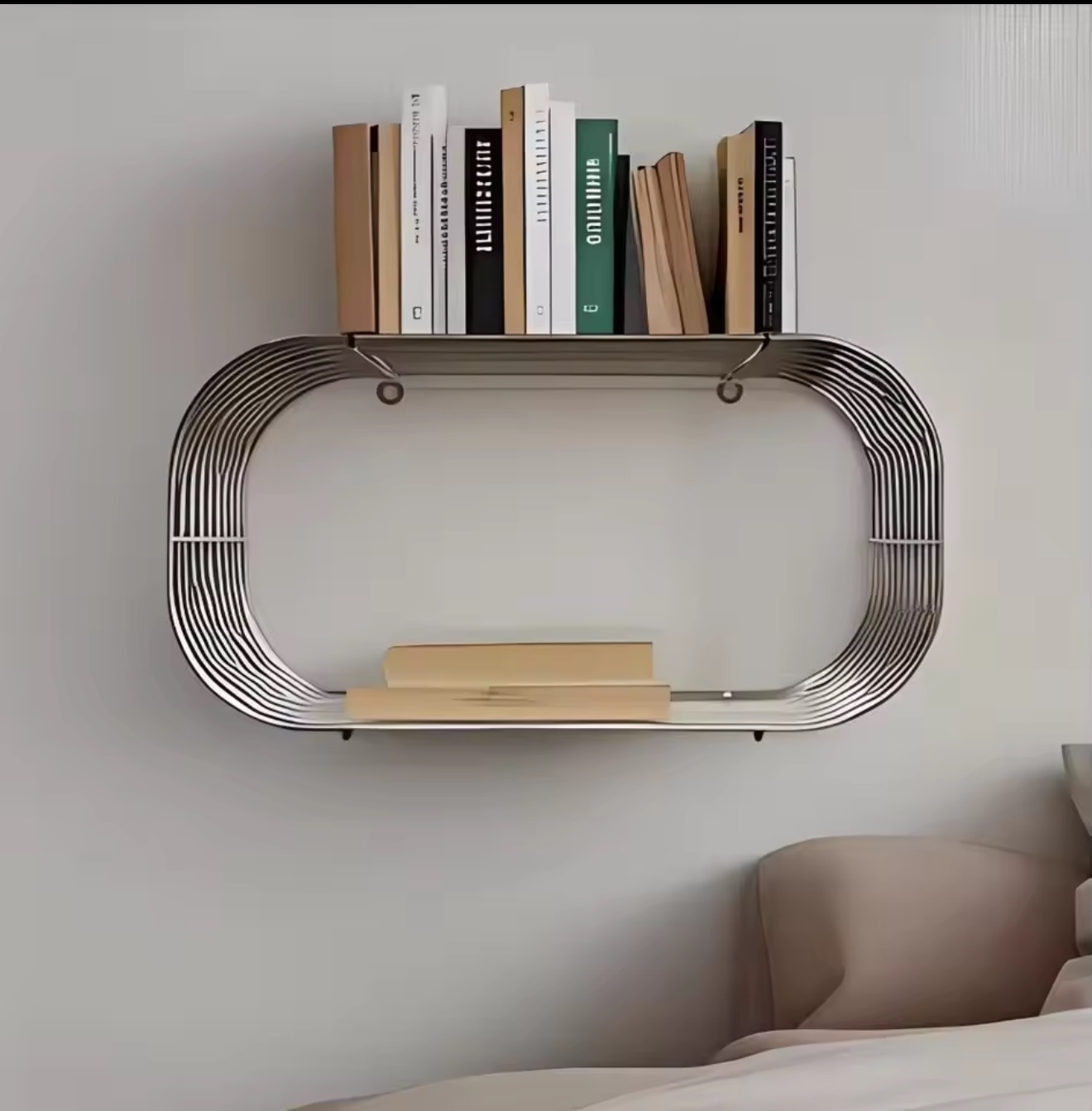 Metalowa półka ścienna, owalna – Office Furniture Plan recenzja i cena
